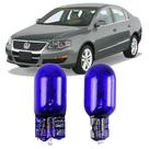 Par Lâmpadas Pingo Super Branca Esmagada T10 Volkswagen Passat Faroleta Teto Placa Lanterna