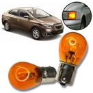 Par Lâmpadas Pisca Seta 1 Polo Ambar 12v GM Prisma 2012 a 14