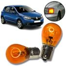 Par Lâmpadas Pisca Seta 1 Polo Ambar Renault Sandero