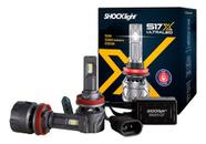 Par lâmpadas super led s17x shocklight 5500lm 6500k 9-32v encaixes