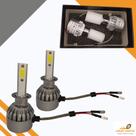Par Lampadas Ultra Led 6000 Lúmens H1 Super Branca