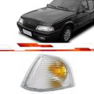 Par Lanterna Dianteira Cristal Monza 1991 Ate 1996 Modelo Cibie, Com Cupula Amarela