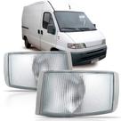 Par Lanterna Dianteira Pisca Fiat Ducato 1996 a 2003