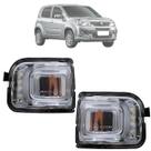 Par Lanterna Pisca Retrovisor Uno Vivace 2009 Até 2021 Original