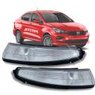 Par Lanterna Seta sinal Retrovisor Fiat Cronos Ano 2017 a 2024 Sedan Drive Precision Hgt Gsr S-design 1.0 1.3 1.8
