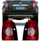 Par Lanterna Sinaleira Traseira Renault Duster Bicolor 2010 2011 2012 2013 2014