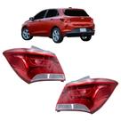 Par Lanterna Traseira Chevrolet Onix Hatch 17 18 19 20 Rubi
