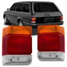 Par Lanterna Traseira Chevy Marajó 1983 1984 1985 1986 1987 1988 1990 Âmbar