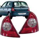 Par Lanterna Traseira Clio Hatch 2003 Até 2012 Bicolor Par Lanterna Traseira Clio Hatch 2003 Até 2012 Bicolor