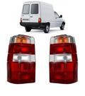 PAR Lanterna Traseira Fiat Fiorino 04 05 06 07 08 09 10 11 12 13 Vermelho Fumê
