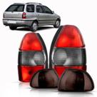 Par Lanterna Traseira Fiat Palio Weekend 97 98 99 00 + Piscas Fumê