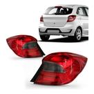Par Lanterna Traseira Ford Ka Hatch Fumê Cristal Bicolor 2019 2020 2021 Par Lanterna Traseira Ford Ka Hatch Fumê Cristal Bicolor 2019 2020 2021