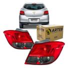 Par Lanterna Traseira Fume Hatch Arteb Onix 2013 A 2016 Kit2508