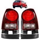 PAR Lanterna Traseira Gol G4 Power TODOS com Acabamento