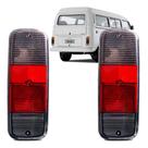 Par Lanterna Traseira Kombi Fumê 1975 a 2014 Par Lanterna Traseira Kombi Fumê 1975 a 2014