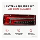 Par Lanterna Traseira Led Caminhão Carreta Implemento 12v 24v Par Lanterna Traseira Led Caminhão Carreta Implemento 12v 24v