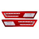 Par Lanterna Traseira Led Modulus Pisca Sequencial Carreta Universal 12v 24v Bivolt