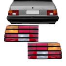 Par Lanterna Traseira Monza 1982 1983 1984 1985 1986 1988 1989 1990 C/ Friso