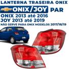 Par Lanterna Traseira Onix 1.0 1.4 2013 2014 2015 2016 Joy 2018 2019