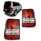Par lanterna traseira pajero tr4 bicolor 02 03 04 05 06 depo