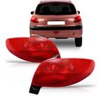 Par lanterna traseira peugeot 206 1998 a 2003 Par lanterna traseira peugeot 206 1998 a 2003
