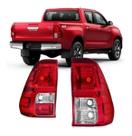 Par Lanterna Traseira Pick Up Hilux 2016 2017 2018 2019 2020 2021 2022