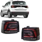 Par Lanterna Traseira T-Cross 2019 2020 2021 2022 2023 2024 Com Led Original