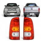 Par Lanterna Traseira Toyota Hilux Sr Srv 2005 2006 2007 2008 2009 2010 2011 Tricolor