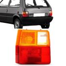 Par Lanterna Traseira Tricolor Uno 1984 Ate 2004