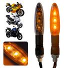 Par Lanternas LED para Moto 12V 30W IP65 Âmbar Universal com Alta Visibilidade e Longa Duração
