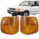 Par Lanternas Pisca Gol G2 Quadrado Voyage G2 Parati G2 Saveiro G2 1991 até 1994 Arteb Âmbar