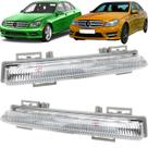 Par Led Farol Milha Drl Led Mercedes C180 C200 2011 2012 13