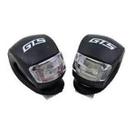 Par Led Sinalizador Preto De Segurança P/ Bicicleta Vista Light Gts