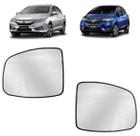 Par Lente Base Espelho Retrovisor City Fit 2015 2016 A 2020 Par Lente Base Espelho Retrovisor City Fit 2015 2016 A 2020