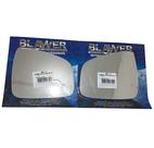 Par Lente Espelho Retrovisor Sandero Logan 2009 2010 2011 2012 2013 2014