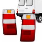Par Lente Lanterna Traseira Fiat Fiorino 04/12 Cristal