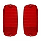 Par Lente Lanterna Traseira Pick-Up C-10 C-14 64 66 72 78 82 Par Lente Lanterna Traseira Pick-Up C-10 C-14 64 66 72 78 82
