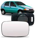 Par lente retrovisor palio 1996 a 2000 com base