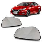 Par Lente Retrovisor Versa 20 A 22 C/ Aquecedor e Ponto Cego Par Lente Retrovisor Versa 20 A 22 C/ Aquecedor e Ponto Cego
