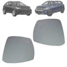 Par Lente Vidro Retrovisor Base T-Cross Nivus 2021 Até 2024