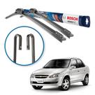 Par Limpador Palheta Parabrisa Dianteiro Bosch Para Brisa GM Astra Montana Corsa Classic