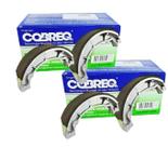 Par Lonas De Freio Biz 100 / Biz 125 / Bros 125 Cobreq 0.25