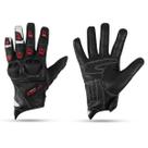 Par Luva Preto/Branco/Vermelho Gp Tech Verona