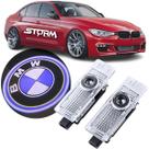 Par Luz Cortesia Porta Bmw 320i 328i 2012 A 2018 Projetor Lâmpada Lanterna Iluminação logo chão Sport Gp F30 2.0 Turbo Active Flex 2017 2016 2015 2014