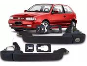 Par Maçaneta Externa Gol G2 Parati Saveiro 1994 1995 1996 1997 1998 Cinza 2 Portas