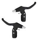 Par Maçaneta Freio V-brake Nylon Bicicleta Infantil 16 20 24 Preto Par Maçaneta Freio V-brake Nylon Bicicleta Infantil 16 20 24 Preto