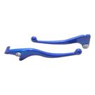 Par Manete Tamanho Original Para Titan Fan Cg 125 150 2000 Até 2012 Freio Disco Azul Fabreck