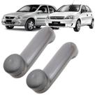 Par manivela subir vidro corsa celta pick-up metal cinza