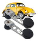Par Manivela Vidro Esportiva Cromada Fusca Brasília Gol Par Manivela Vidro Esportiva Cromada Fusca Brasília Gol