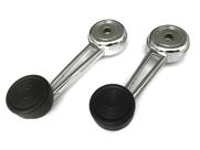 Par Manivelas Cromadas Reguladoras de Vidro em Metal Corcel Belina Scala Del Rey Pampa F-1000 F-4000 Maverick Par Manivelas Cromadas Reguladoras de Vidro em Metal Corcel Belina Scala Del Rey Pampa F-1000 F-4000 Maverick